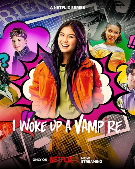 I Woke Up A Vampire. On her 13th birthday, Carmie discovers that she's actually half human, half vampire — and that mythical powers make middle school way more complicated. 1. Pilot. On the day Carmie turns 13 — and auditions for the school musical — she wakes up with amazing new powers. 